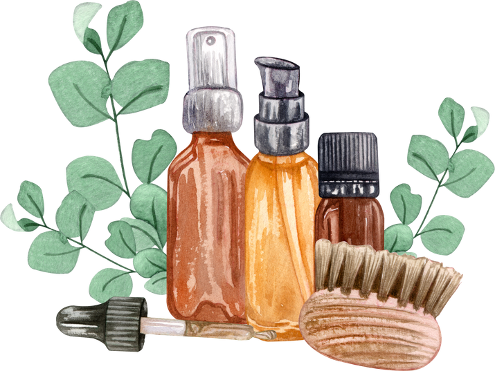 Aromatherapy Spa Illustration